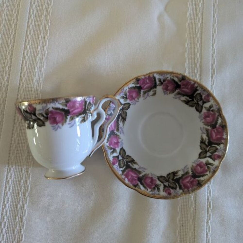 Yada China Teacup and Saucer